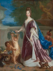 Portrait of Louise Bénédicte de Bourbon-Condé, Duchess of Maine